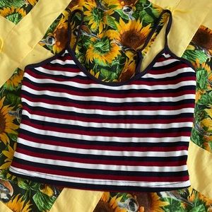 Shein. crop tank. size small